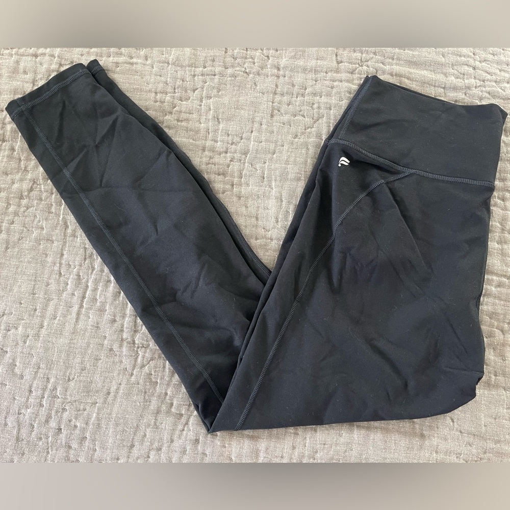 Fabletics Define PowerHold High-Waisted Legging Black Size Large Yoga Pants